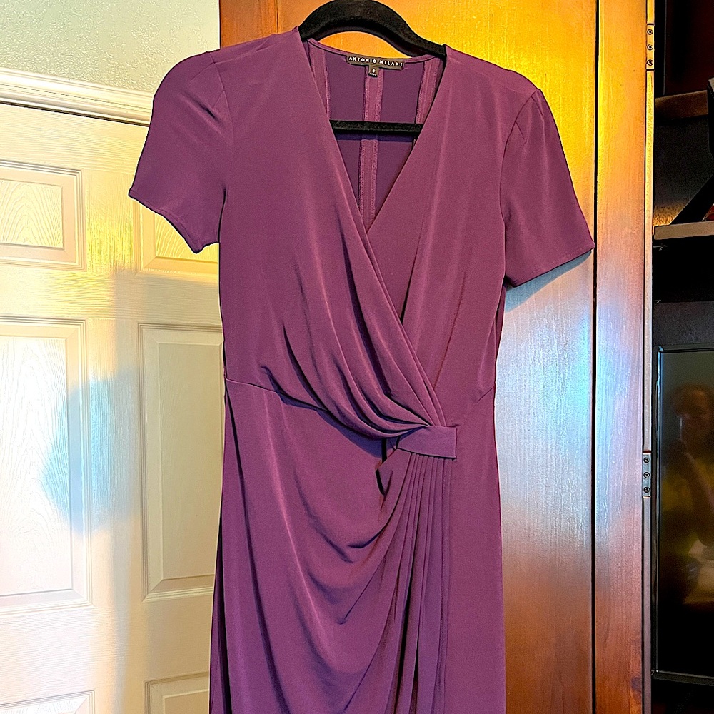 Antonio Melani faux wrap dress